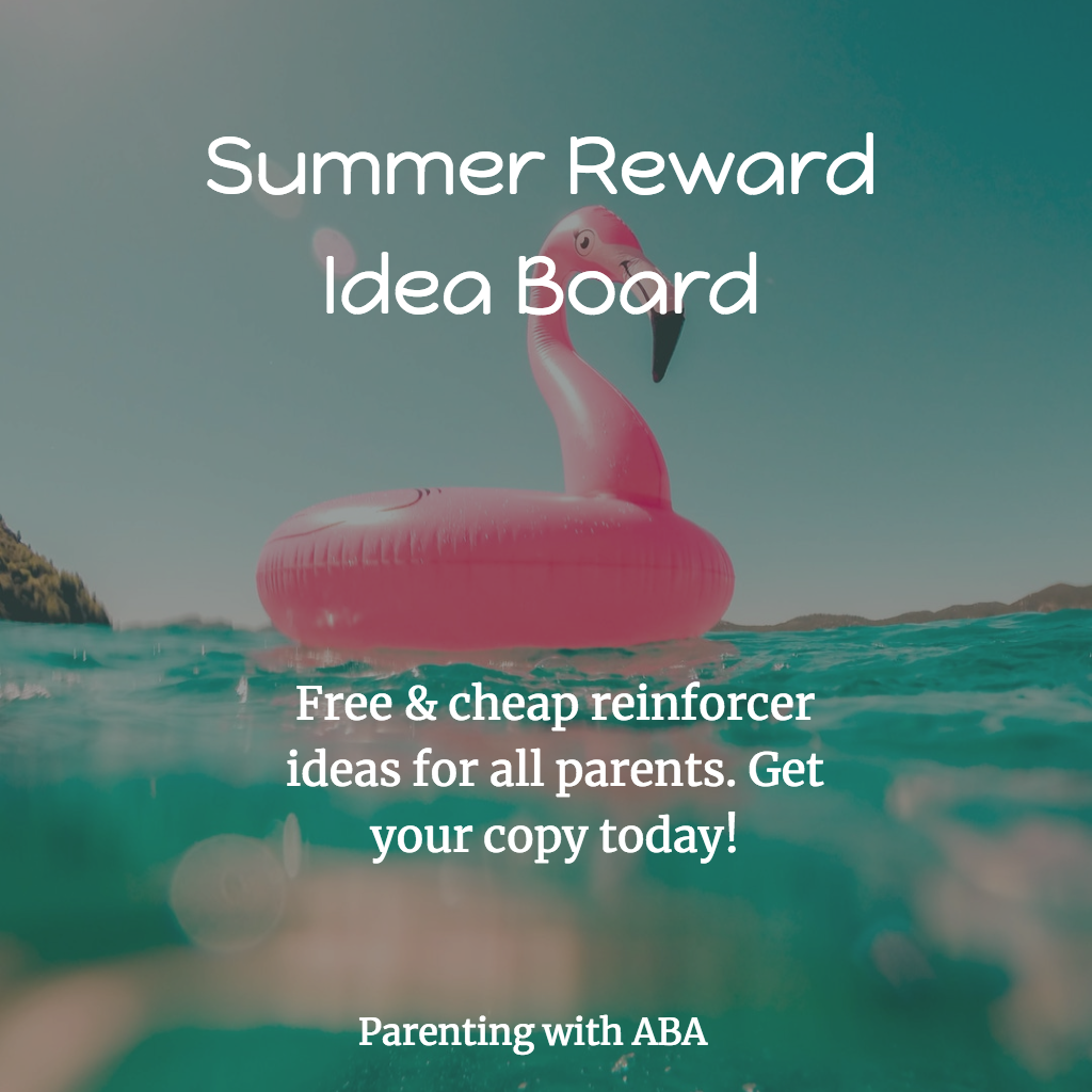 Summer Reward Idea Board