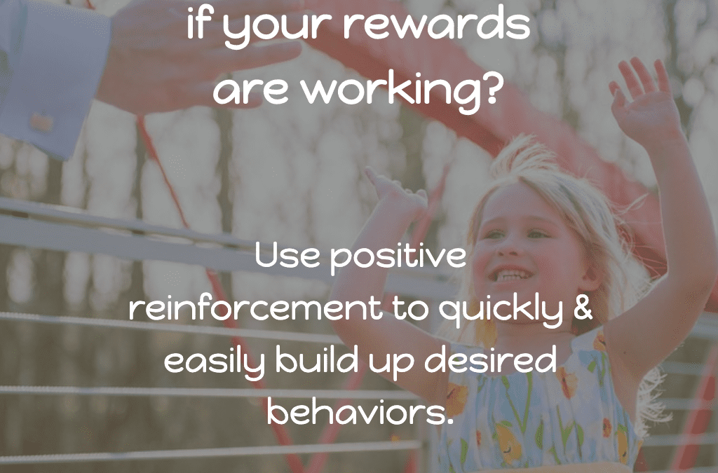 How can you tell if your rewards are working?