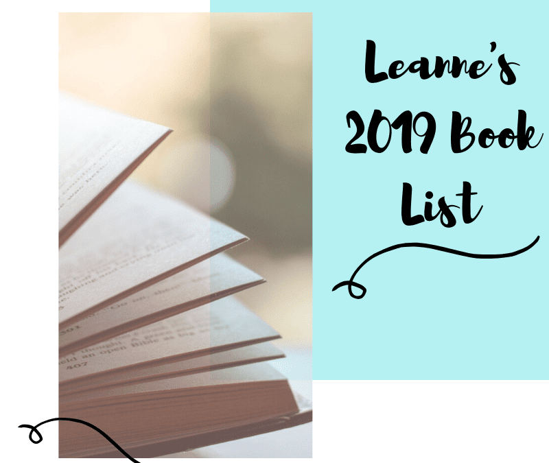 My Book List for 2019