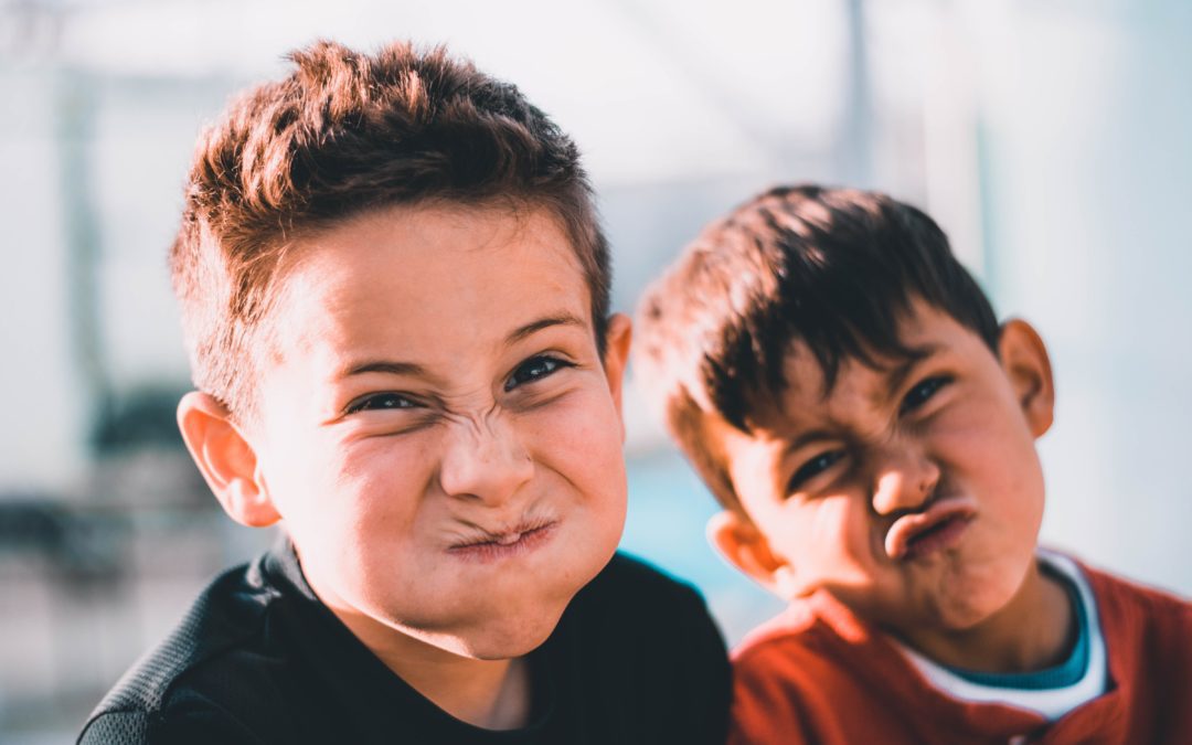 Photo of 2 boys who are brothers