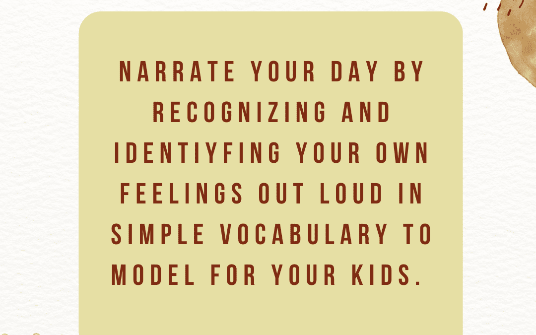 Do you know the easiest way to help teach your child self-regulation strategies?