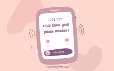 How to teach your child an important safety skill- your phone number
