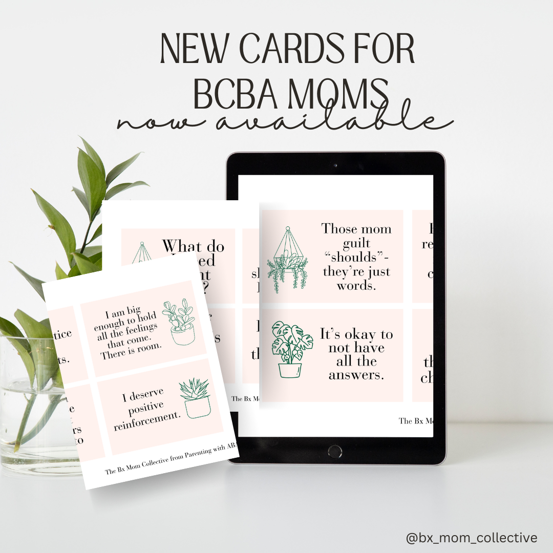 1 preview of affirmation cards for behavior analyst moms
